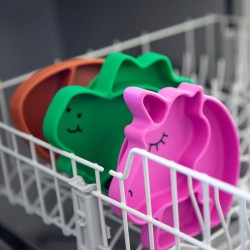 Bumkins Silicone Grip Dish - Dino