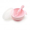 Bumkins Silicone First Feeding Set - Pink