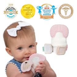 Mitteez Organic Developmental Teething Mitten & Keepsake