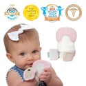 Mitteez Organic Developmental Teething Mitten & Keepsake
