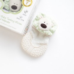 Mitteez Organic Developmental Teething Mitten & Keepsake