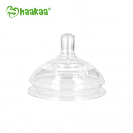 Haakaa Gen 3 Silicone Bottle Anti-Collic Nipple - Large/Variable Flow