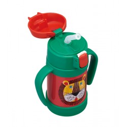 TIGER STAINLESS STRAW BOTTLE - GIRAFFE