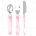 Twistshake Learn Cutlery Stainless Steel