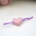 Celestina and Co. Felt Heart Hair Tie