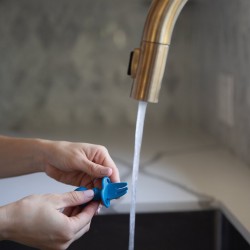 Bumkins Silicone Chewtensils - Deep Blue
