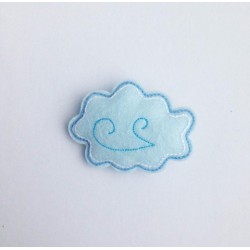 Celestina and Co. Felt Clouds Hair Clip
