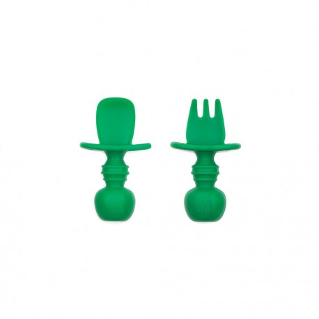 Bumkins Silicone Chewtensils - Jade