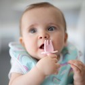 Bumkins Silicone Chewtensils - Pink