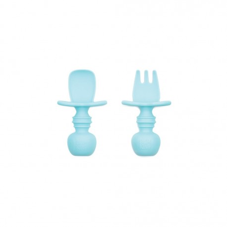 Bumkins Silicone Chewtensils - Blue