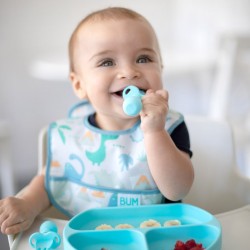 Bumkins Silicone Chewtensils - Blue