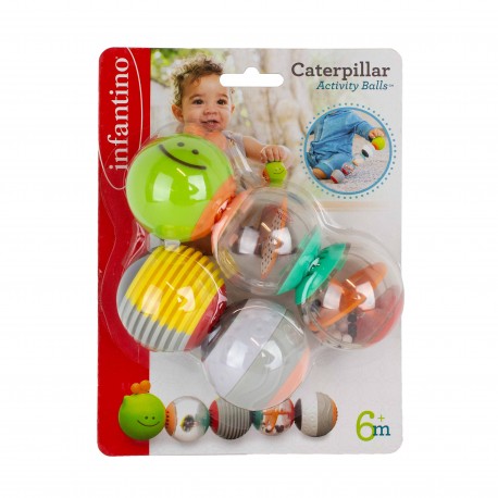 Infantino Caterpillar Activity Balls