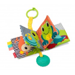 Infantino Link & Squeak Animal Crinkle Book