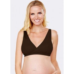 Mamaway Antibacterial Crossover Sleeping & Nursing Bra With Cups