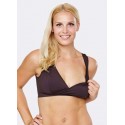 Mamaway Antibacterial Crossover Sleeping & Nursing Bra With Cups