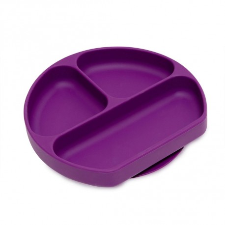 Bumkins Grip Dish - Purple