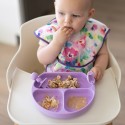 Bumkins Grip Dish - Lavender