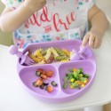 Bumkins Grip Dish - Lavender