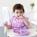 Bumkins Grip Dish - Lavender