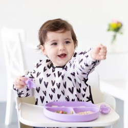 Bumkins Grip Dish - Lavender