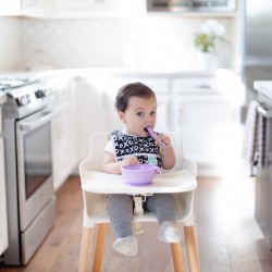 Bumkins Silicone First Feeding Set - Lavender