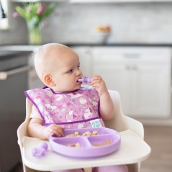 Bumkins Silicone Chewtensils -Lavender