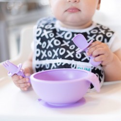 Bumkins Silicone Chewtensils -Lavender