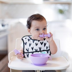 Bumkins Silicone Chewtensils -Lavender