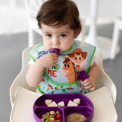 Bumkins Silicone Chewtensils - Purple