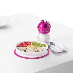 OXO Tot Stick & Stay Suction Divided Plate