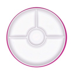 OXO Tot Stick & Stay Suction Divided Plate