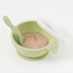 Bumkins Silicone First Feeding Set - Sage