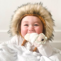 Mitteez Organic Developmental Teething Mitten & Keepsake