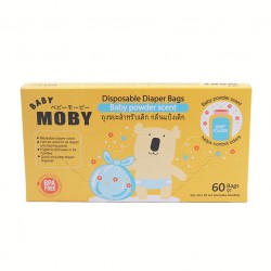 Moby Disposable Diaper Bags -60 Bags