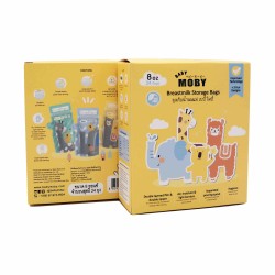 Moby Breastmilk Bags - 8oz