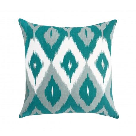 DwellStudio Decorative Pillow - Diamond Ikat in Azure