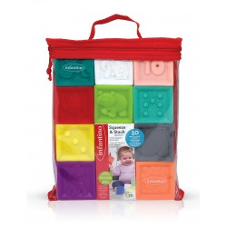 Infantino Squeeze & Stack Block Set