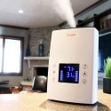 Crane Digital Ultrasonic Warm & Cool Mist Humidifier (w/ Ionizer & Adjustable Humidistat