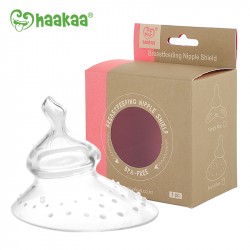 Haakaa Breastfeeding Nipple Shield – Orthodontic Shape (Round Base)