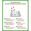 Haakaa Silicone Orthodontic Bottle Nipple - Size L-Variable Flow (2 pcs.)