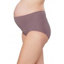 Mamaway High-rise Antibacterial Maternity Briefs (2 Pack) - Purple