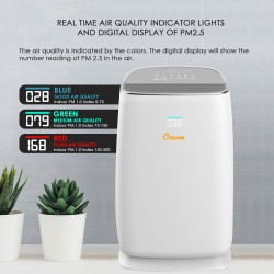 Crane True HEPA Smart Air Purifier w/ UV