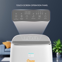 Crane True HEPA Smart Air Purifier w/ UV