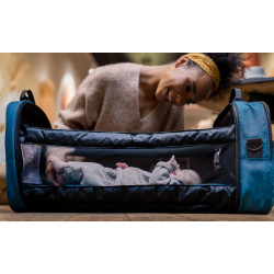 Bizzi Growin Pod Baby Travel Bag and Cot (Classic)