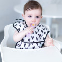 Bumkins Super Bib 3pcs - Black & White Print
