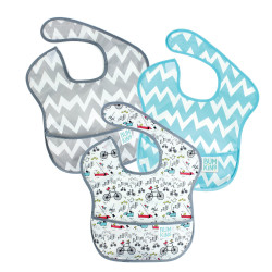 BUMKINS Super Bib 3pc Set - URBAN BIRD