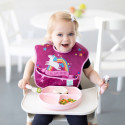 BUMKINS SPOON & FORK SET - PINK