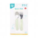BUMKINS SPOON & FORK SET - SAGE