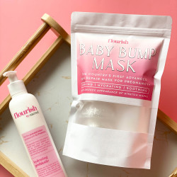 Flourish Prebiotic Lotion + Baby Bump Mask Bundle