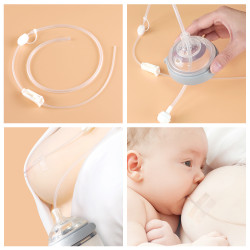 Haakaa Supplementary Nursing System Combo - Nude